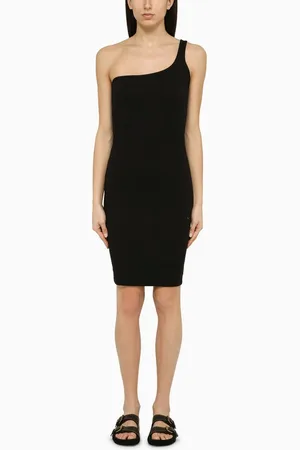 Isabel Marant Abito monospalla nero in cotone