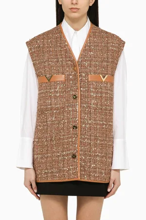 VALENTINO Gilet V Gold marrone