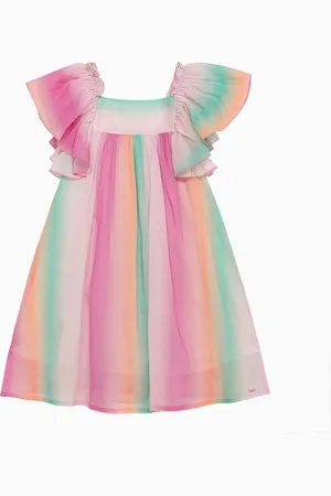 Chloé Abito in cotone con volant