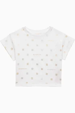 Givenchy T-shirt bianca in cotone con logo