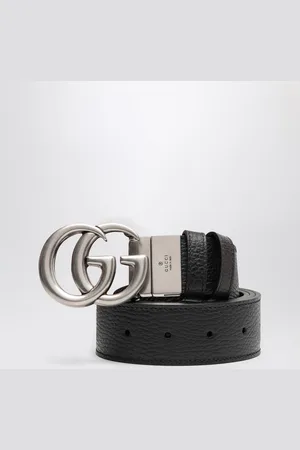 Gucci Cintura reversibile GG Marmont nera
