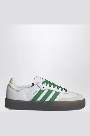 adidas Sneaker Samba bianca/verde