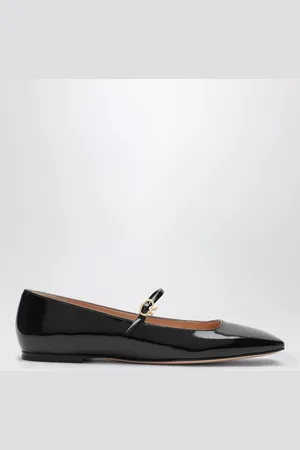 Gianvito Rossi Ballerina Mary Jane Christina 05 nera