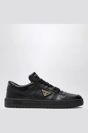 Prada Sneaker Downtown in pelle nera