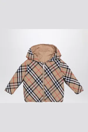 Burberry Giubbotto motivo Check reversibile