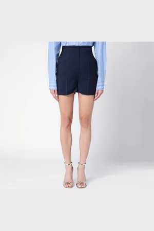 Sportmax Short blu in misto lana