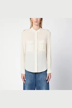 Chloé Blusa avorio in seta