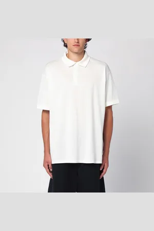 adidas Polo over bianca in cotone