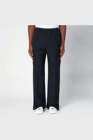 Gucci Pantalone blu scuro GG jacquard