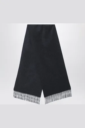 DESTIN Sciarpa grigia scura in cashmere