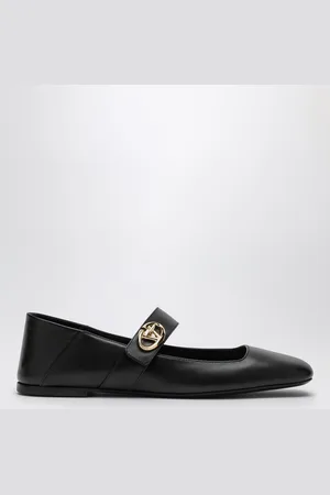 VALENTINO GARAVANI Ballerina Mary-Jane Vlogo locker nera