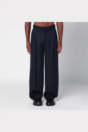 Loewe Pantalone blu navy in lana