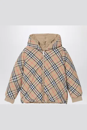 Burberry Giubbotto motivo Check reversibile
