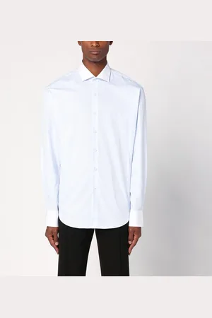 Prada Camicia azzurra in cotone