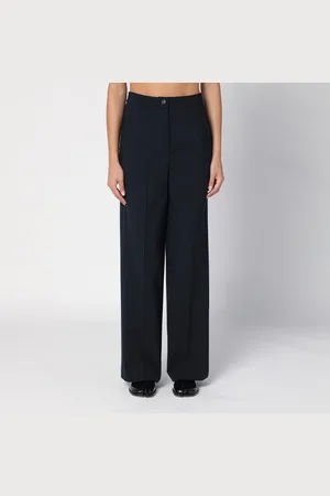 DEPARTMENT 5 Pantalone blu navy in misto lana