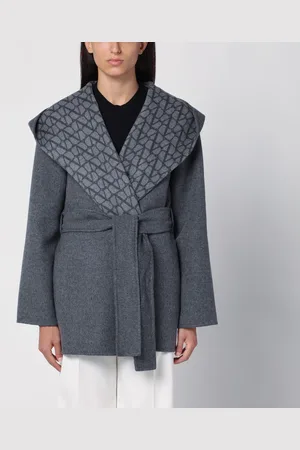 VALENTINO Cappotto Double Coat grigio Toile Iconographe
