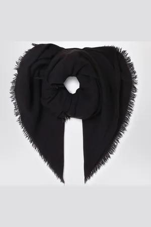 DESTIN Sciarpa in cashmere marrone ebano