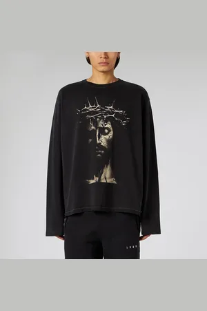 1989 STUDIO T-shirt manica lunga Jesus nera