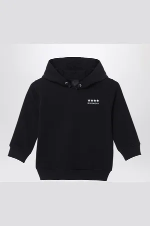 Givenchy Felpa con cappuccio nera con logo