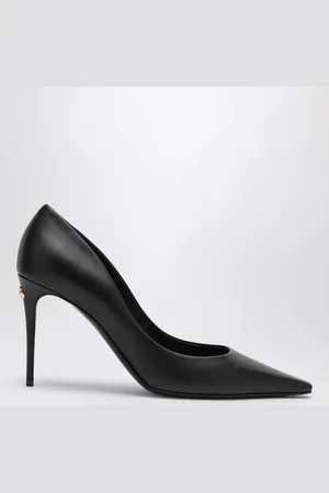 Dolce & Gabbana Décolleté alta nera in pelle