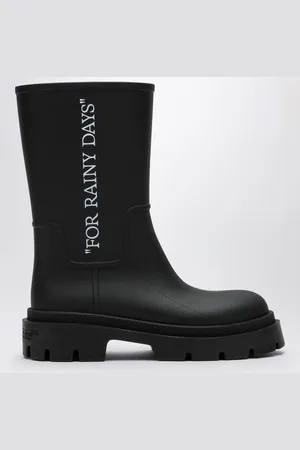 OFF-WHITE Stivale For Rainy Days nero