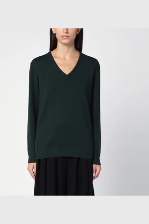 Max Mara Maglia verde bosco in lana