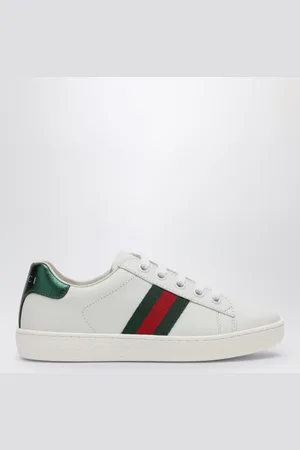 Gucci Sneaker ACE bianca con dettaglio Web