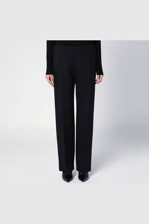 The Row Pantalone nero in lana