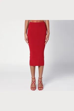 Jacquemus Gonna midi Pralù rossa