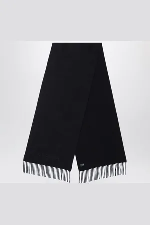 Saint Laurent Sciarpa nera in cashmere