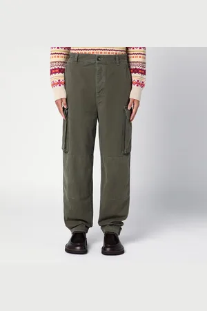 Loewe Pantalone cargo oliva in cotone