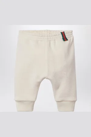 Gucci Pantalone jogging bianco in cotone