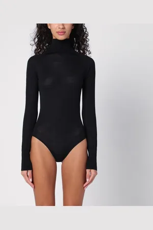 Alaïa Body seconda pelle nero in lana