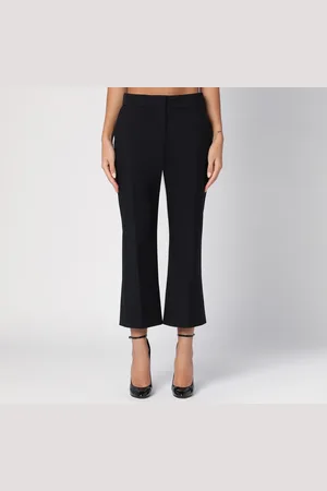 Alexander McQueen Pantalone sartoriale nero in lana