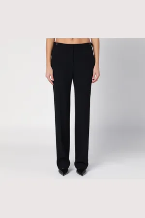 The Row Pantalone nero in lana