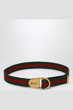 Gucci Cintura con motivo Web e fibbia con logo