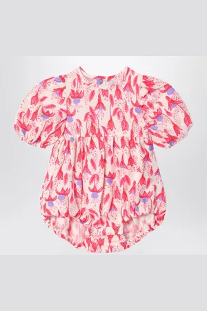 Mini Rodini Body con fantasia rossa in cotone organico
