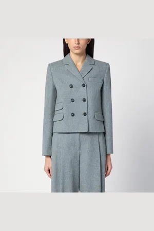 THE GARMENT Giacca doppiopetto Mille grigia