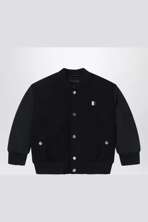 Givenchy Bomber nero in misto lana