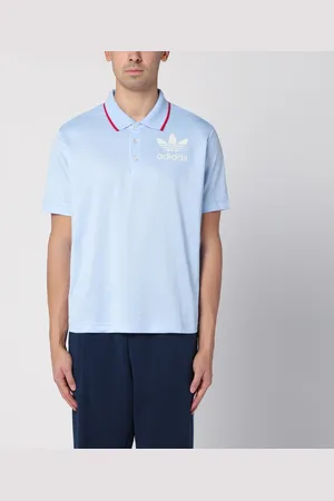 adidas Polo azzurra con logo