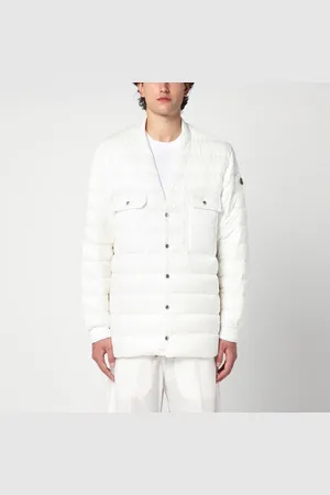 Moncler Giubbotto trapuntato bianco