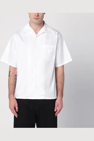Prada Camicia a manica corta bianca