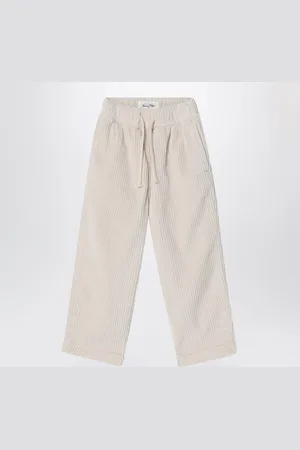 American Vintage Pantalone Padow écru a costine
