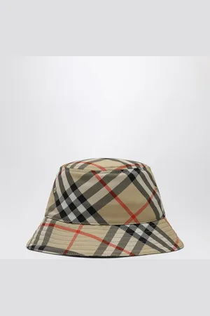 Burberry Cappello da pescatore motivo Check