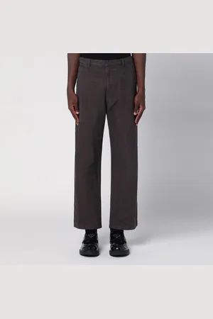 Prada Pantalone in cotone effetto vintage
