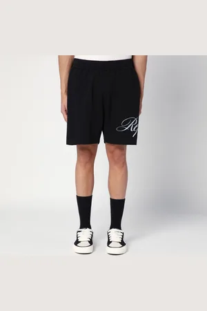 Represent Short nero in cotone con logo
