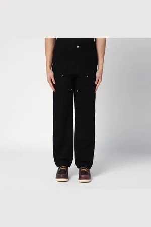 Carhartt Pantalone Double Knee Pant Black Rinsed