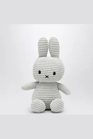 Bon Ton Toys Peluche Miffy grigio chiaro in velluto a coste