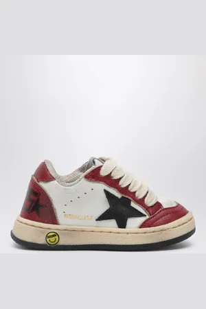 Golden Goose Sneaker Ball Star bianca/rossa/nera