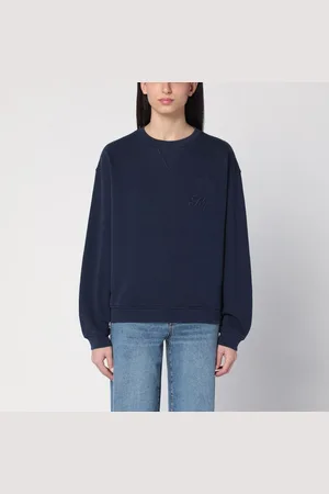 Frame Felpa blu navy in misto cotone